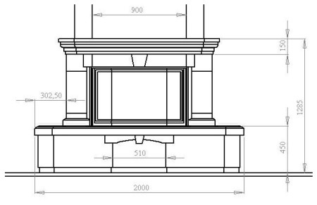 Камин из гипсокартона своими руками