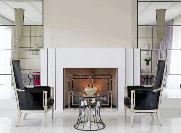 Как красиво оформить камин и каминную зону?