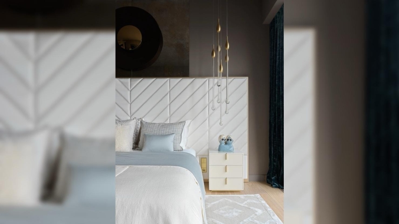 Квартира певицы Марго в башне Федерация в Москва-Сити: монохром над мегаполисом и интерьер как личное убежище