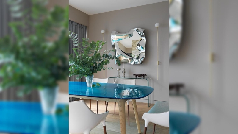 Квартира певицы Марго в башне Федерация в Москва-Сити: монохром над мегаполисом и интерьер как личное убежище