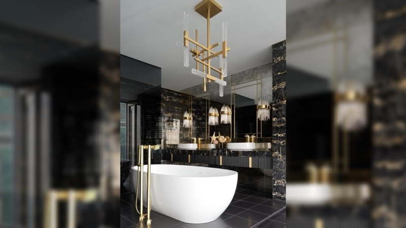 Квартира певицы Марго в башне Федерация в Москва-Сити: монохром над мегаполисом и интерьер как личное убежище