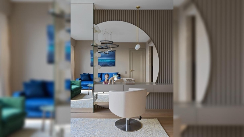 Квартира певицы Марго в башне Федерация в Москва-Сити: монохром над мегаполисом и интерьер как личное убежище