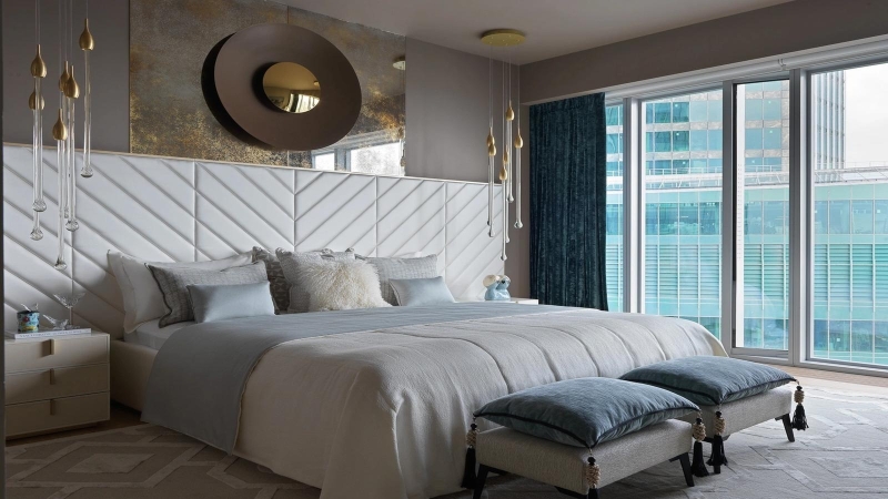 Квартира певицы Марго в башне Федерация в Москва-Сити: монохром над мегаполисом и интерьер как личное убежище