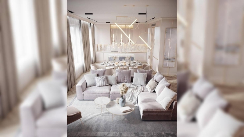 Московская квартира как продолжение личности блогера-миллионника Алины Левды