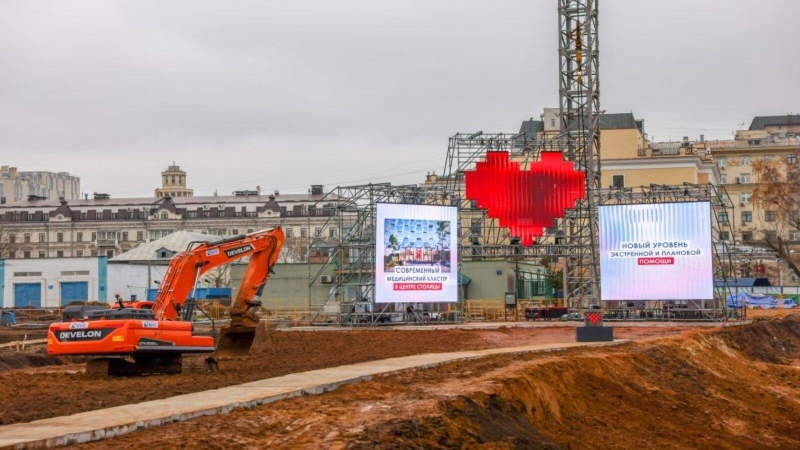 В Москве к 2028 году будет построена больница будущего на Большой Сухаревской площади