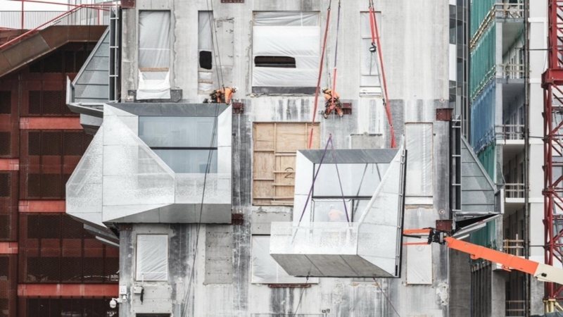 Заброшенное зернохранилище, ставшее элитным жилым домом The Silo в Дании