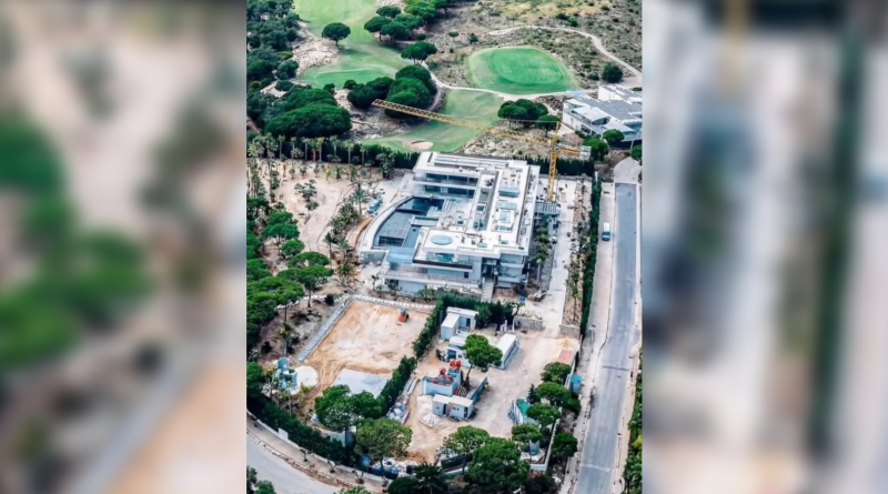 Футболист Криштиану Роналду строит самую дорогую виллу в Португалии в районе Кинта-да-Маринья