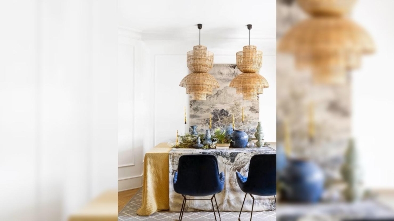 Новогодний дом дизайнера Ракель Гонсалес: как создать праздничную атмосферу