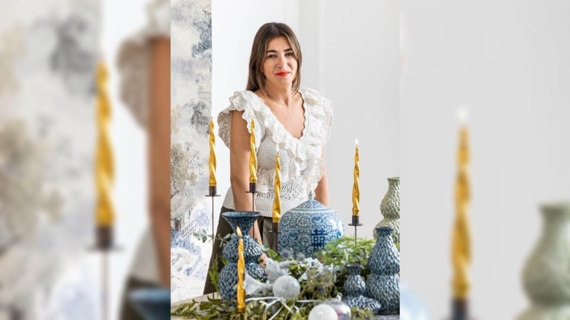 Новогодний дом дизайнера Ракель Гонсалес: как создать праздничную атмосферу