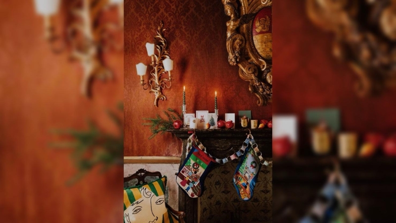 Новогодний дом в Венеции кулинарного обозревателя и дизайнера столовых приборов Скай МакЭлпайн