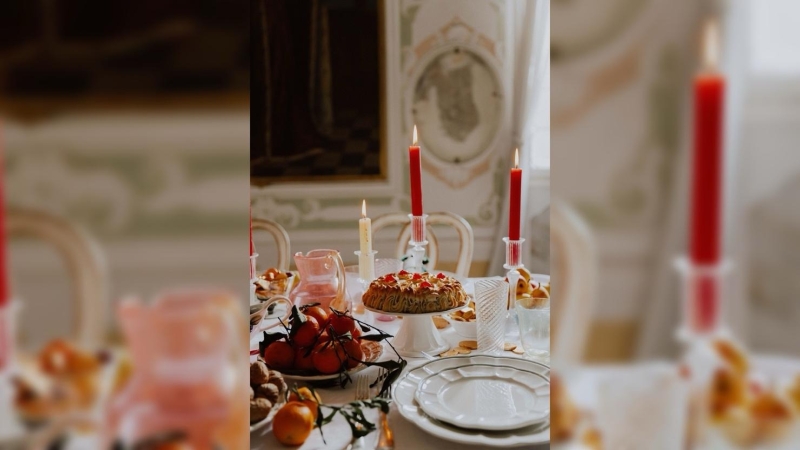 Новогодний дом в Венеции кулинарного обозревателя и дизайнера столовых приборов Скай МакЭлпайн