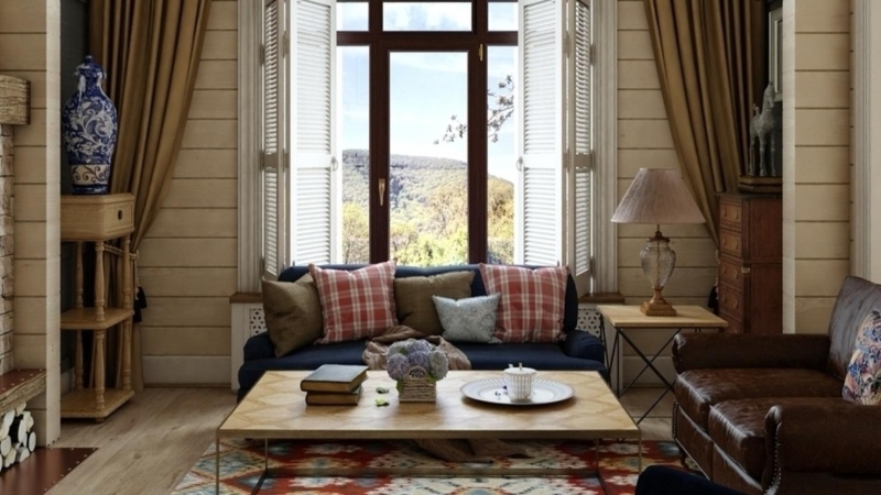 Стиль кантри в интерьере: разновидности и идеи оформления