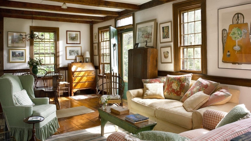 Стиль кантри в интерьере: разновидности и идеи оформления