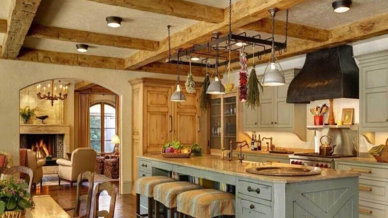 Стиль кантри в интерьере: разновидности и идеи оформления