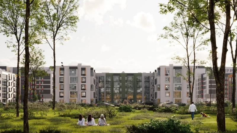 400 га, 100 домов, более миллиона «квадратов» жилья на 40 000 жителей: каким будет эко-район «Город Природы» в Уфе*