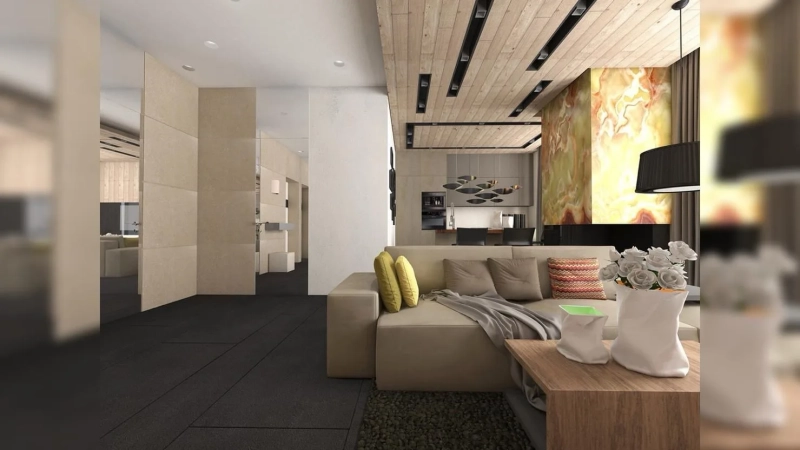 Футуризм без пафоса: как выглядит современная квартира Владимира Стеклова в престижном доме Москвы