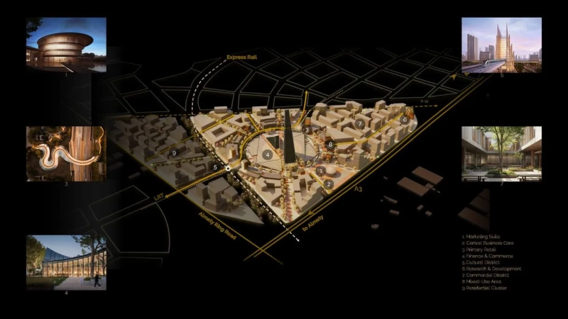 Стало известно, как в Казахстане будут выглядеть будущие небоскрёбы Iconic Towers