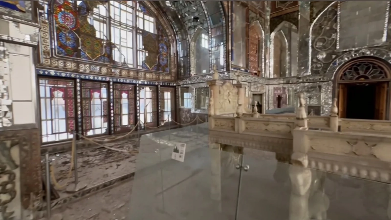 Дворец Голестан, объект ЮНЕСКО в Тегеране, оказался поврежден во время авиаударов по Ирану