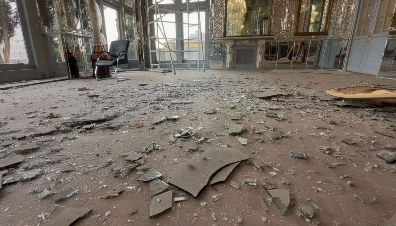 Дворец Голестан, объект ЮНЕСКО в Тегеране, оказался поврежден во время авиаударов по Ирану