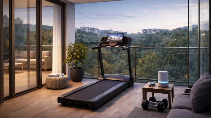 Фитнес-зона дома: как обустроить эффективное пространство для тренировок в малогабаритной квартире