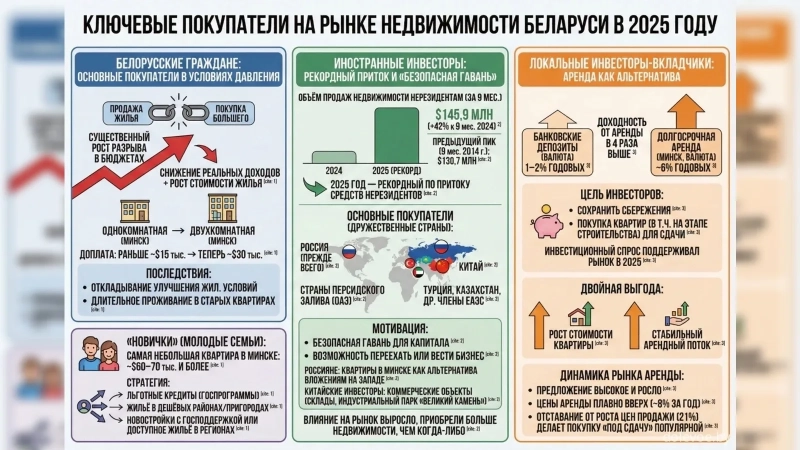 Какое жильё в Минске раскупают быстрее всего в 2026 году: цифры спроса, площади и сегменты-лидеры