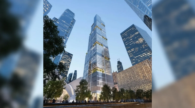 Появились рендеры комплекса небоскребов нового Всемирного торгового центра
