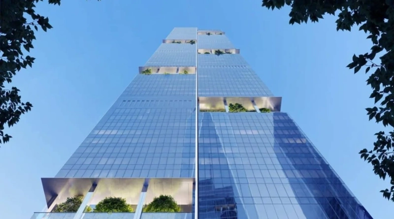 Появились рендеры комплекса небоскребов нового Всемирного торгового центра