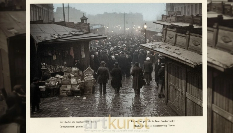 Сухаревка без прикрас: рынок, где торговали воздухом, судьбами и поддельным искусством, — главная архитектурная легенда старой Москвы