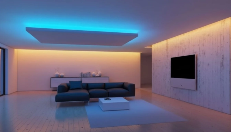 Светодиодная лента и как её использовать в интерьере: ТОП-10 лайфхаков