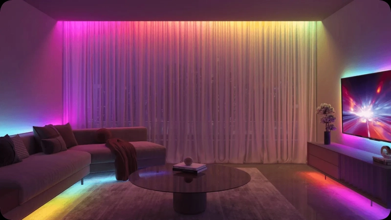 Светодиодная лента и как её использовать в интерьере: ТОП-10 лайфхаков