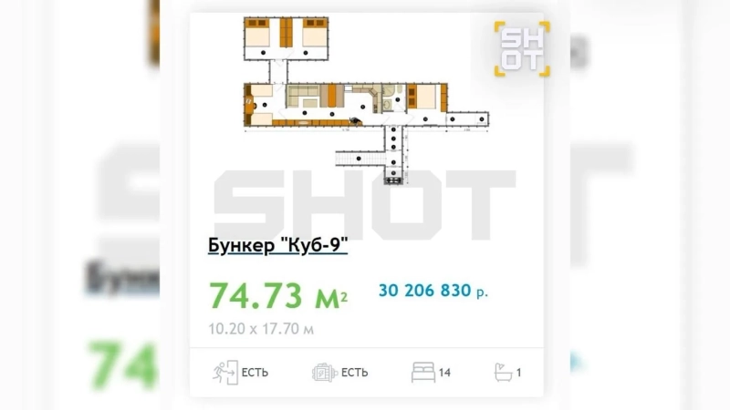 Бункер от ядерной войны под ключ: россияне массово уходят под землю — спрос взлетел на 140% и продолжает расти