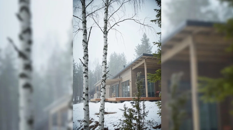 Дом на скале у воды: как Вилле Хаапасало построил идеальный коттедж в Финляндии