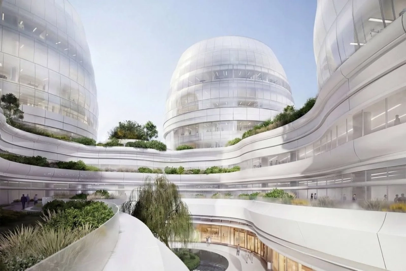 Собянин показал победителя конкурса на разработку архитектурной концепции будущей площадки инновационного научно-технологического центра МГУ «Воробьёвы горы»