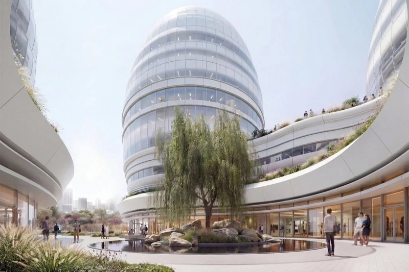 Собянин показал победителя конкурса на разработку архитектурной концепции будущей площадки инновационного научно-технологического центра МГУ «Воробьёвы горы»